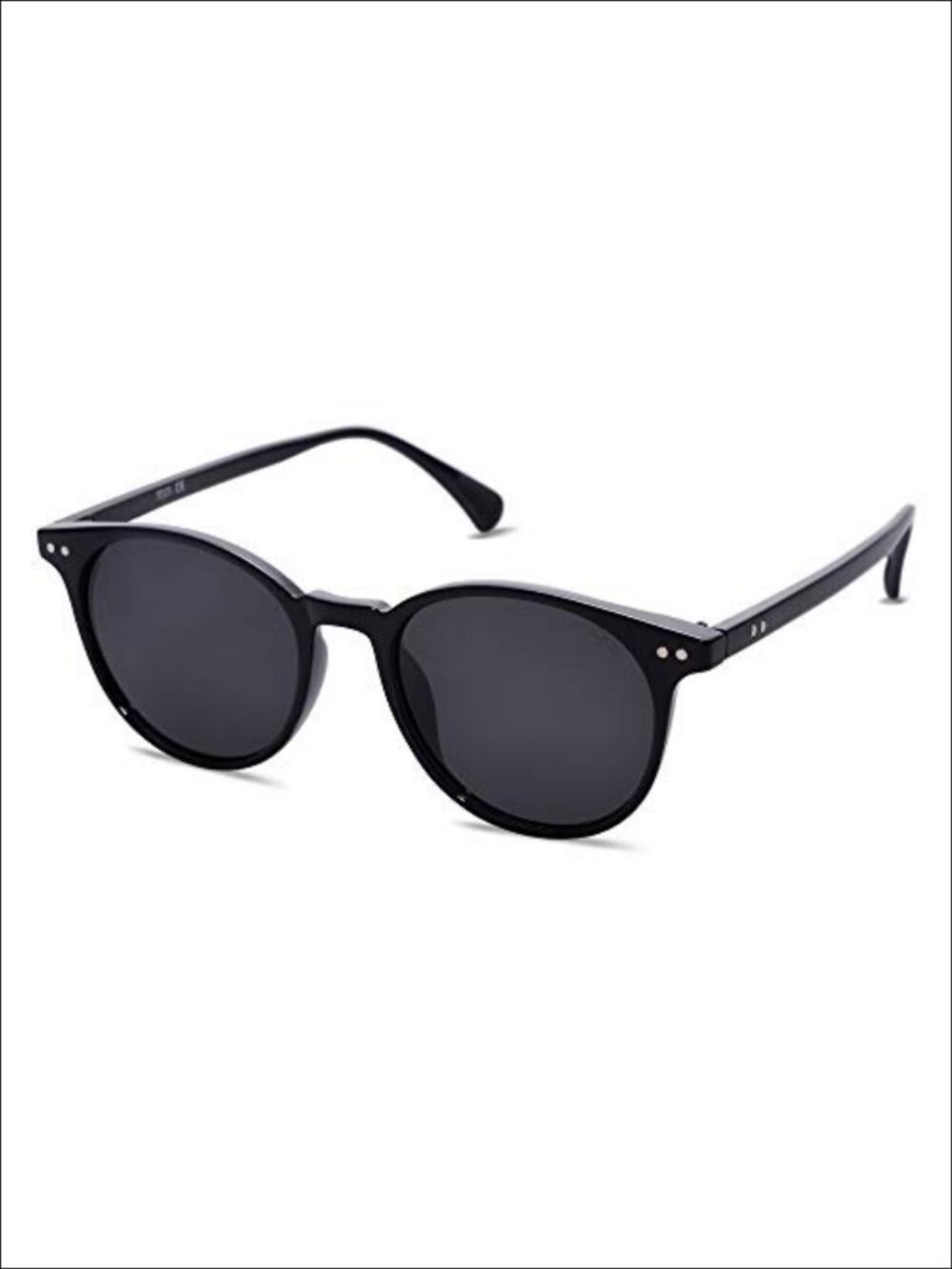 Round Classic Polarized Sunglasses Lightweight UV400 Full Frame